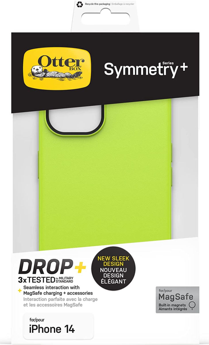 OtterBox Symmetry+ Apple iPhone 14 Hoesje MagSafe Groen afbeelding 12