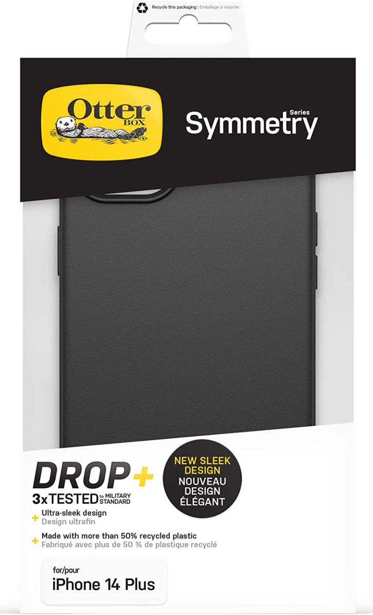 OtterBox Symmetry Apple iPhone 14 Plus Hoesje Back Cover Zwart afbeelding 5