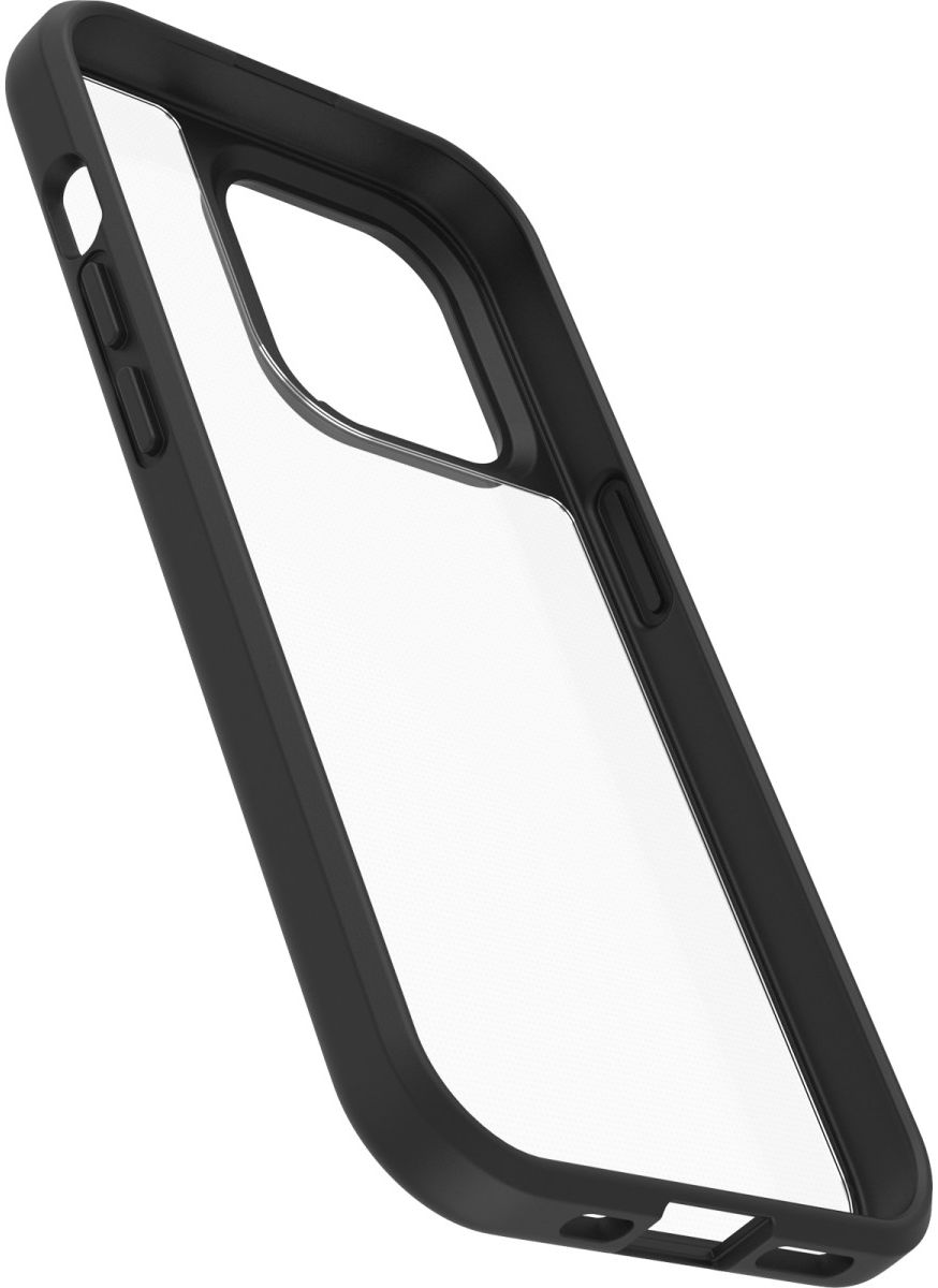 OtterBox React Apple iPhone 14 Pro Hoesje Back Cover Transparant Zwart afbeelding 9