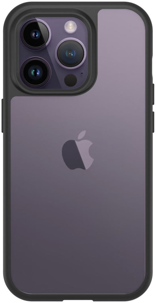 OtterBox React Apple iPhone 14 Pro Hoesje Back Cover Transparant Zwart afbeelding 4