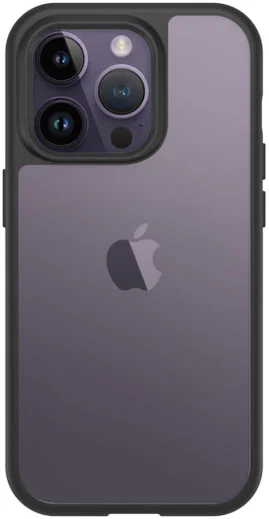 OtterBox React Apple iPhone 14 Pro Hoesje Back Cover Transparant Zwart afbeelding 4