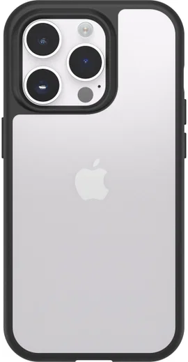 OtterBox React Apple iPhone 14 Pro Hoesje Back Cover Transparant Zwart afbeelding 2