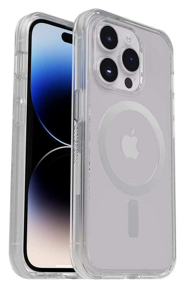 OtterBox Symmetry+ Apple iPhone 14 Pro Hoesje MagSafe Transparant afbeelding 1