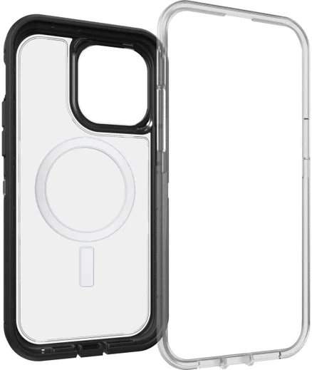OtterBox Defender XT iPhone 14 Pro Max Hoesje MagSafe Zwart Clear afbeelding 7