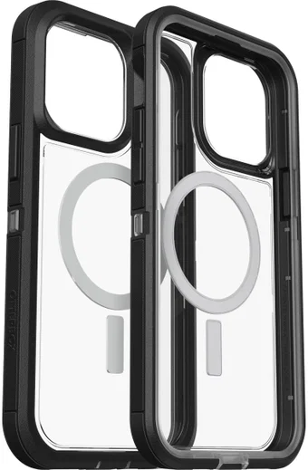 OtterBox Defender XT iPhone 14 Pro Max Hoesje MagSafe Zwart Clear afbeelding 4