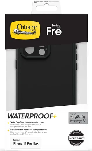 OtterBox Fre MagSafe Apple iPhone 14 Pro Max Hoesje Waterdicht Zwart afbeelding 5
