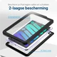 Apple iPad Mini 7 / 6 Hoes Waterdicht Full Protect Cover IP68 Zwart afbeelding 5