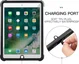 Apple iPad 9.7 (2017/2018) Hoes Waterdicht Full Protect Cover Zwart afbeelding 5