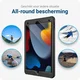 Apple iPad 10.2 (2019/2020/2021) Hoes Waterdicht Full Protect Zwart afbeelding 2