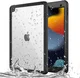 Apple iPad 10.2 (2019/2020/2021) Hoes Waterdicht Full Protect Zwart afbeelding 1