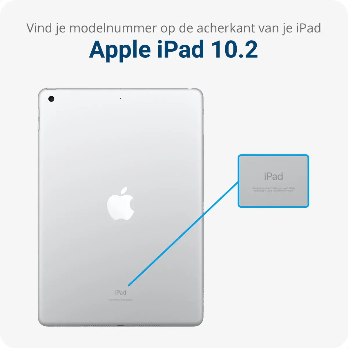 Apple iPad 10.2 (2019/2020/2021) Hoes Waterdicht Full Protect Zwart afbeelding 6