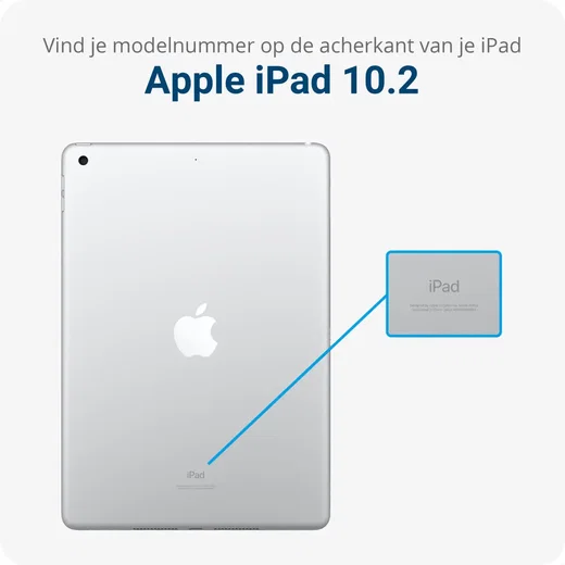 Apple iPad 10.2 (2019/2020/2021) Hoes Waterdicht Full Protect Zwart afbeelding 6