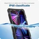 iPad Pro 11 (2020/2021) Hoes Waterdicht Full Protect Cover IP68 Zwart afbeelding 3
