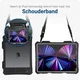 iPad Pro 11 (2020/2021) Hoes Waterdicht Full Protect Cover IP68 Zwart afbeelding 6