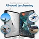 Apple iPad Pro 12.9 2018 Hoes Waterdicht Full Protect Cover IP68 Zwart afbeelding 2