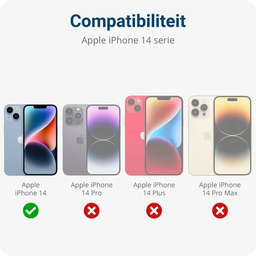 Apple iPhone 14 Hoesje met Kaart Houder Back Cover Zwart afbeelding 14
