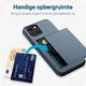 Apple iPhone 14 Hoesje met Kaart Houder Back Cover Blauw afbeelding 9