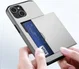 Apple iPhone 14 Hoesje met Kaart Houder Back Cover Grijs afbeelding 17