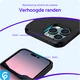 Apple iPhone 14 Pro Hoesje met Kaart Houder Back Cover Zwart afbeelding 8