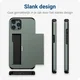 Apple iPhone 14 Pro Hoesje met Kaart Houder Back Cover Groen afbeelding 14