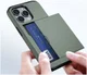 Apple iPhone 14 Pro Max Hoesje met Kaart Houder Back Cover Groen afbeelding 18