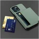 Apple iPhone 14 Pro Max Hoesje met Kaart Houder Back Cover Groen afbeelding 21