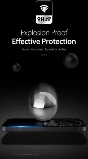 Dux Ducis Apple iPhone 14 Pro Max Screen Protector 9H Tempered Glass afbeelding 3