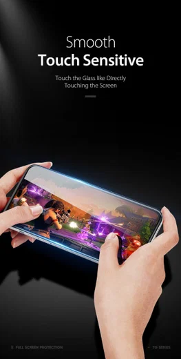 Dux Ducis Apple iPhone 14 Pro Max Screen Protector 9H Tempered Glass afbeelding 4