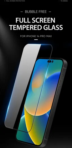 Dux Ducis Apple iPhone 14 Pro Max Screen Protector 9H Tempered Glass afbeelding 7