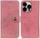KHAZNEH Apple iPhone 14 Pro Max Hoesje Portemonnee Book Case Roze afbeelding 2