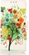 Apple iPhone 14 Pro Max Hoesje Portemonnee Book Case Tree Print afbeelding 1