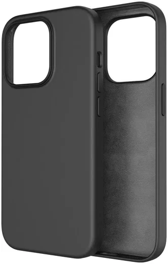 Apple iPhone 14 Hoesje Siliconen Back Cover Schokbestendig Zwart afbeelding 7