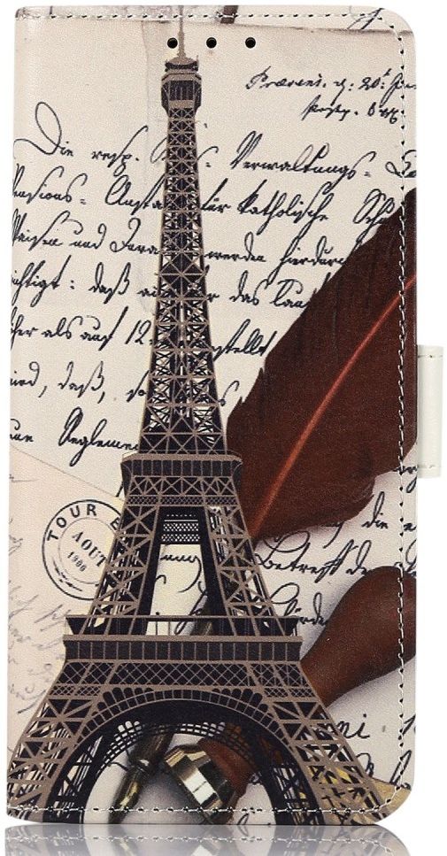 Motorola Edge 30 Hoesje Portemonnee Eiffeltoren Print afbeelding 2