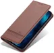 AZNS Apple iPhone 14 Hoesje Wallet Book Case Kunstleer Bruin afbeelding 6