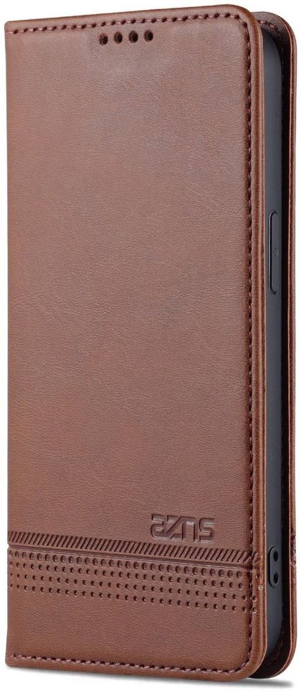 AZNS Apple iPhone 14 Hoesje Wallet Book Case Kunstleer Bruin afbeelding 8