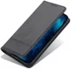 AZNS Apple iPhone 14 Hoesje Wallet Book Case Kunstleer Zwart afbeelding 6