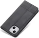 AZNS Apple iPhone 14 Hoesje Wallet Book Case Kunstleer Zwart afbeelding 7