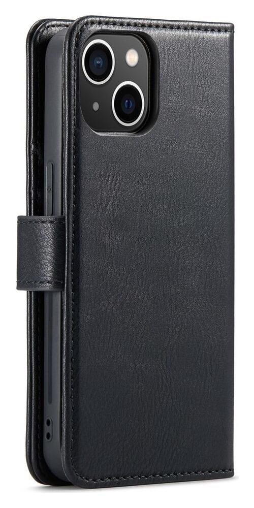 DG Ming Apple iPhone 14 Hoesje 2-in-1 Book Case en Back Cover Zwart afbeelding 10
