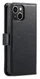 DG Ming Apple iPhone 14 Hoesje 2-in-1 Book Case en Back Cover Zwart afbeelding 10