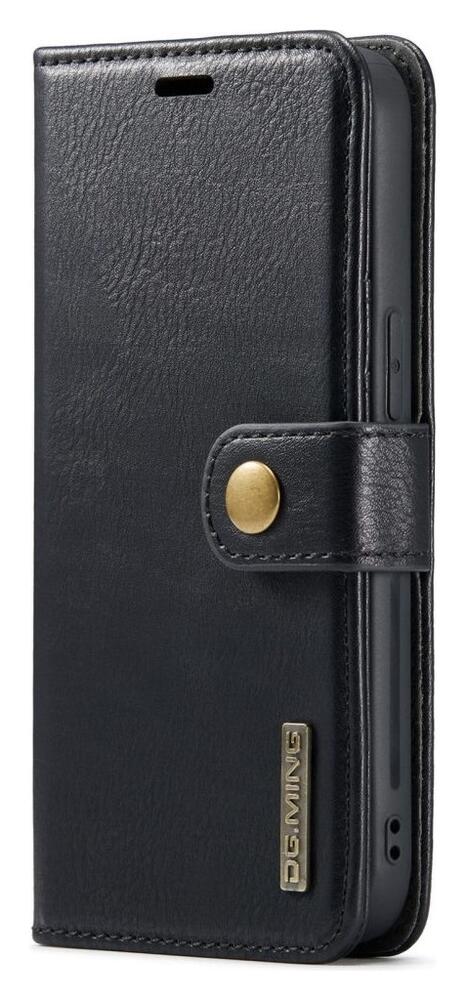 DG Ming Apple iPhone 14 Hoesje 2-in-1 Book Case en Back Cover Zwart afbeelding 11