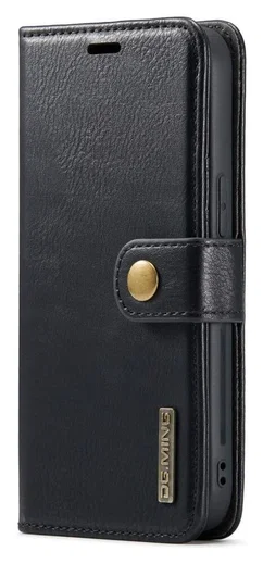 DG Ming Apple iPhone 14 Hoesje 2-in-1 Book Case en Back Cover Zwart afbeelding 11