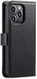 DG Ming iPhone 14 Pro Hoesje 2-in-1 Book Case en Back Cover Zwart afbeelding 10