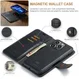 DG Ming iPhone 14 Pro Hoesje 2-in-1 Book Case en Back Cover Zwart afbeelding 6