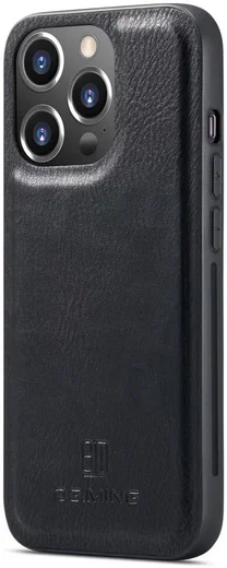DG Ming iPhone 14 Pro Hoesje 2-in-1 Book Case en Back Cover Zwart afbeelding 9