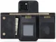 DG Ming Apple iPhone 14 Hoesje met Magnetische Kaarthouder Zwart afbeelding 2