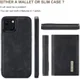 DG Ming Apple iPhone 14 Hoesje met Magnetische Kaarthouder Zwart afbeelding 8