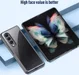 Samsung Galaxy Z Fold 4 Hoesje Armor Back Cover Transparant Groen afbeelding 6