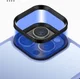Apple iPhone 14 Pro Hoesje Hybride Back Cover Transparant Zwart afbeelding 4