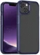 Apple iPhone 14 Hoesje Carbon Back Cover Schokbestendig Blauw afbeelding 1
