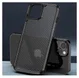 Apple iPhone 14 Hoesje Carbon Back Cover Schokbestendig Zwart afbeelding 3